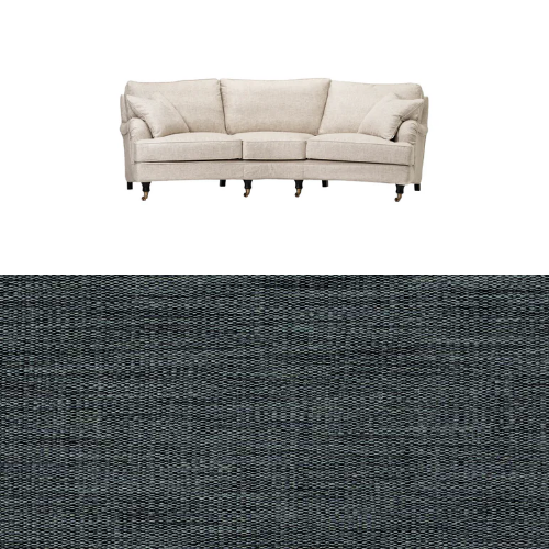 Klädsel till soffa Englesson Howard 3.5-sits medium svängd Tyg Avena