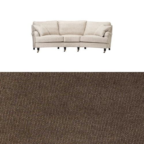 Klädsel till soffa Englesson Howard 3.5-sits medium svängd Tyg Bali