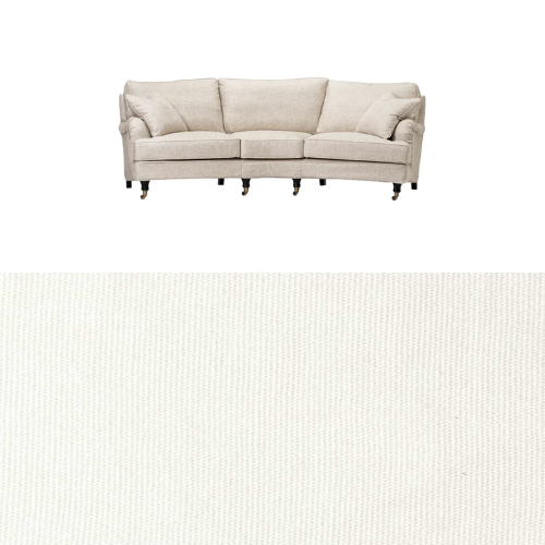 Klädsel till soffa Englesson Howard 3.5-sits medium svängd Tyg Bali