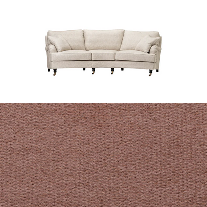 Klädsel till soffa Englesson Howard 3.5-sits medium svängd Tyg Brooklyn
