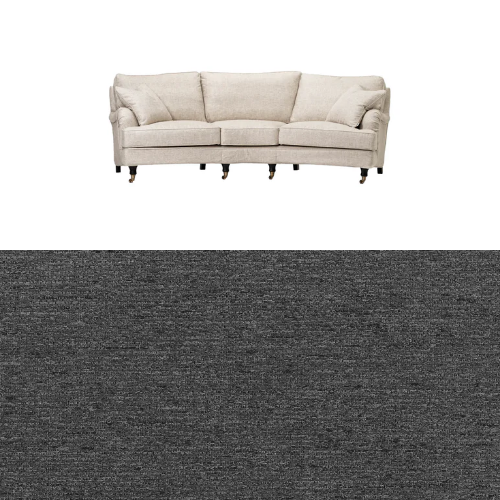 Klädsel till soffa Englesson Howard 3.5-sits medium svängd Tyg Canyon