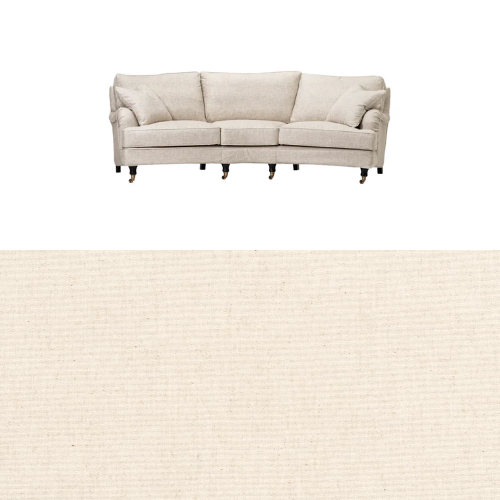 Klädsel till soffa Englesson Howard 3,5-sits medium svängd Tyg Dazza