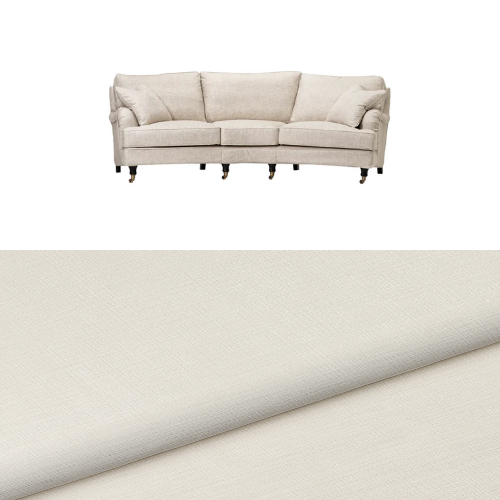 Klädsel till soffa Englesson Howard 3,5-sits medium svängd Tyg Metis