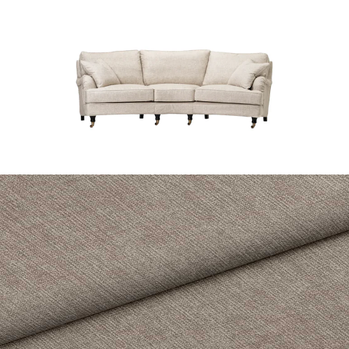 Klädsel till soffa Englesson Howard 3,5-sits medium svängd Tyg Ross