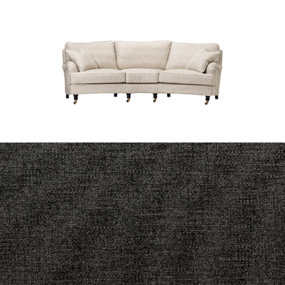 Klädsel till soffa Englesson Howard 3.5-sits medium svängd Tyg Tulia