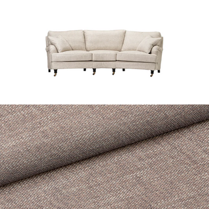 Klädsel till soffa Englesson Howard 3.5-sits medium svängd Tyg Tulia