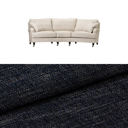 Klädsel till soffa Englesson Howard 3.5-sits medium svängd Tyg Tulia