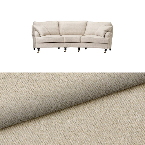 Klädsel till soffa Englesson Howard 3.5-sits medium svängd Tyg Tulia