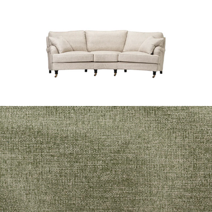 Klädsel till soffa Englesson Howard 3.5-sits medium svängd Tyg Tulia