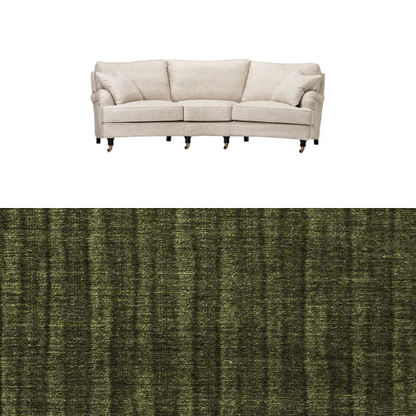 Klädsel till soffa Englesson Howard 3.5-sits medium svängd Tyg Vamos