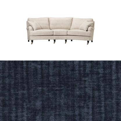 Klädsel till soffa Englesson Howard 3.5-sits medium svängd Tyg Vamos