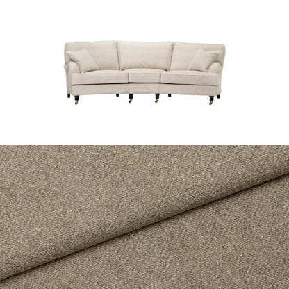 Klädsel till soffa Englesson Howard 3.5-sits svängd Tyg Angola bouclé