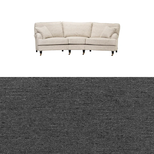 Klädsel till soffa Englesson Howard 3.5-sits svängd Tyg Canyon