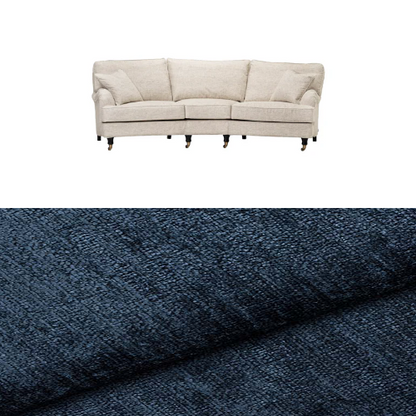 Klädsel till soffa Englesson Howard 3,5-sits svängd Tyg Lemma Chenille