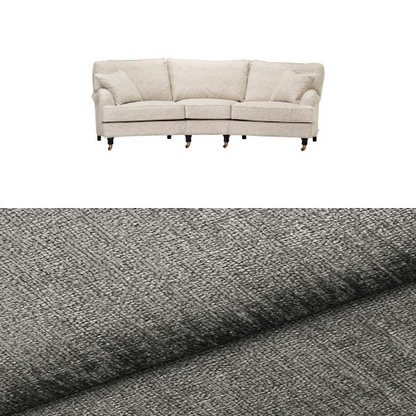 Klädsel till soffa Englesson Howard 3,5-sits svängd Tyg Lemma Chenille