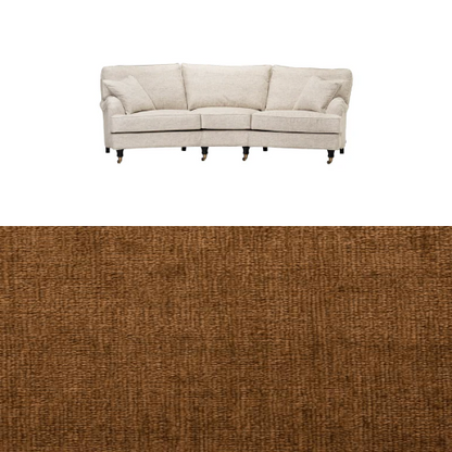 Klädsel till soffa Englesson Howard 3,5-sits svängd Tyg Lemma Chenille
