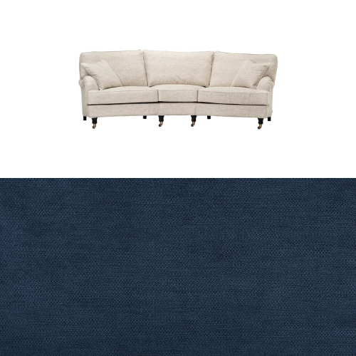 Klädsel till soffa Englesson Howard 3,5-sits medium svängd Tyg Milton