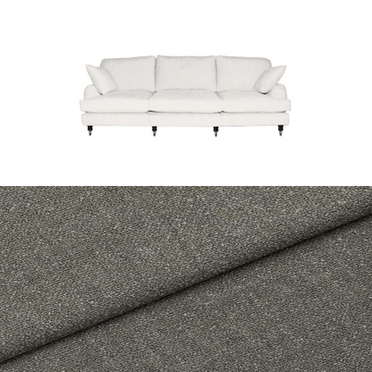 Klädsel till soffa Englesson Howard 3.5-sits rak Tyg Angola bouclé