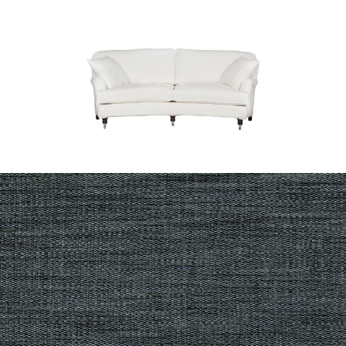 Klädsel till soffa Englesson Howard 3-sits medium svängd Tyg Avena
