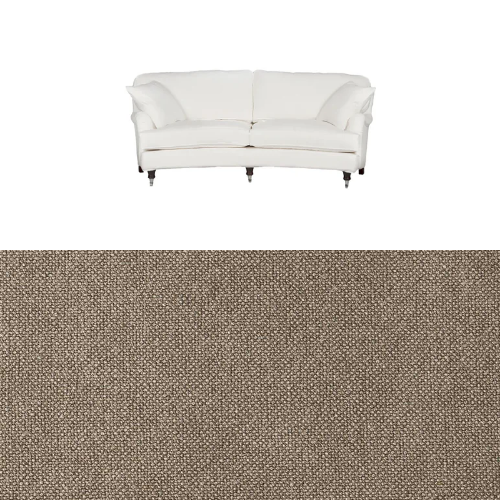 Klädsel till soffa Englesson Howard 3-sits medium svängd Tyg Bali