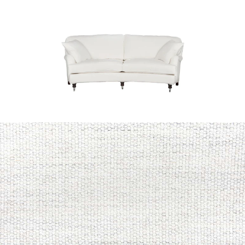 Klädsel till soffa Englesson Howard 3-sits medium svängd Tyg Bergamo