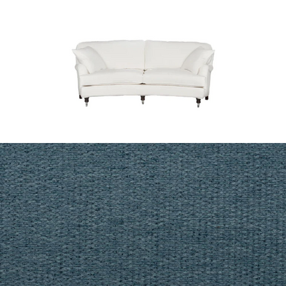 Klädsel till soffa Englesson Howard 3-sits medium svängd Tyg Brooklyn