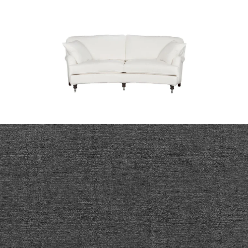Klädsel till soffa Englesson Howard 3-sits medium svängd Tyg Canyon