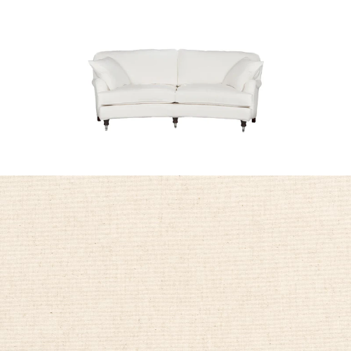 Klädsel till soffa Englesson Howard 3-sits medium svängd Tyg Dazza