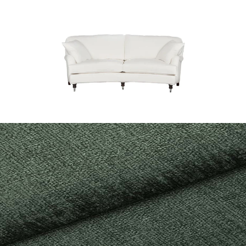 Klädsel till soffa Englesson Howard 3-sits medium svängd Tyg Lemma Chenille
