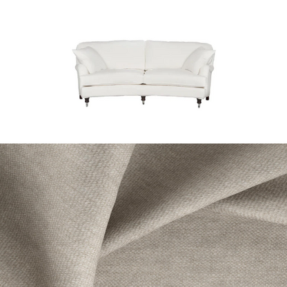 Klädsel till soffa Englesson Howard 3-sits medium svängd Tyg Lucca