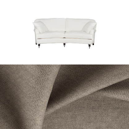 Klädsel till soffa Englesson Howard 3-sits medium svängd Tyg Lucca