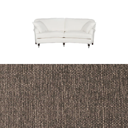Klädsel till soffa Englesson Howard 3-sits medium svängd Tyg Madeira