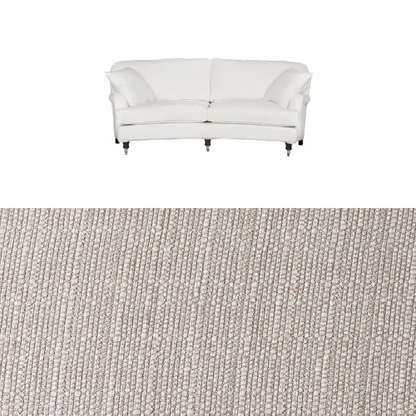 Klädsel till soffa Englesson Howard 3-sits medium svängd Tyg Madeira