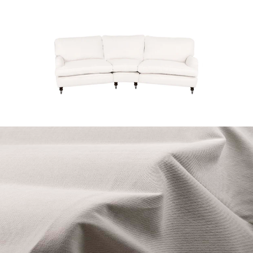 Klädsel till soffa Englesson Howard 4-sits svängd Tyg Caleido