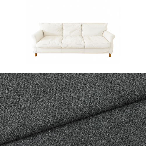 Klädsel till soffa Fogia Amelia 3-sits Tyg Angola bouclé