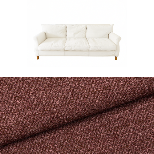 Klädsel till soffa Fogia Amelia 3-sits Tyg Angola bouclé