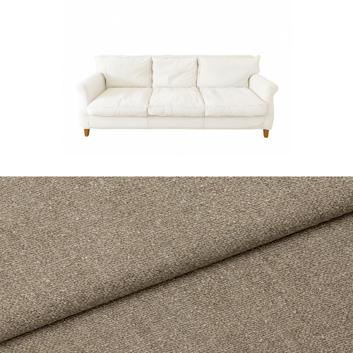 Klädsel till soffa Fogia Amelia 3-sits Tyg Angola bouclé