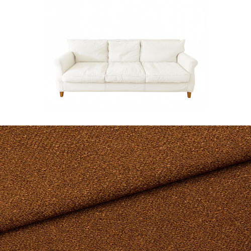 Klädsel till soffa Fogia Amelia 3-sits Tyg Angola bouclé