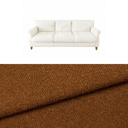 Klädsel till soffa Fogia Amelia 3-sits Tyg Angola bouclé