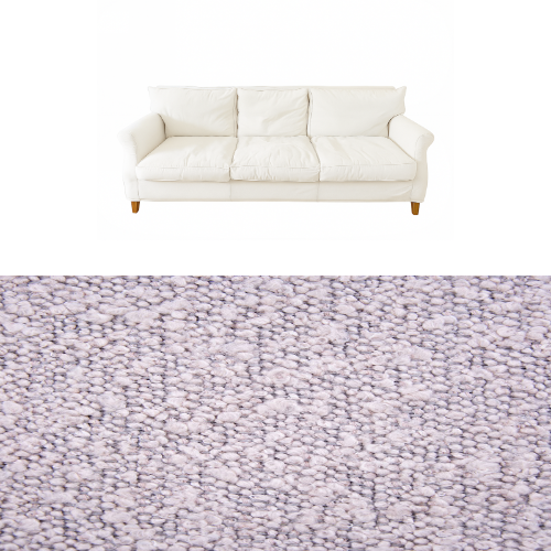 Klädsel till soffa Fogia Amelia 3-sits Tyg Ascot bouclé