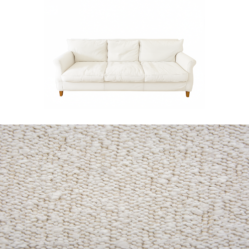 Klädsel till soffa Fogia Amelia 3-sits Tyg Ascot bouclé