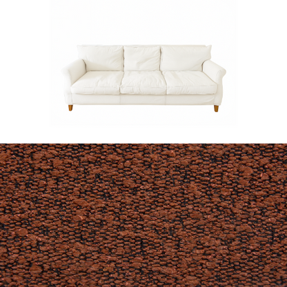 Klädsel till soffa Fogia Amelia 3-sits Tyg Ascot bouclé