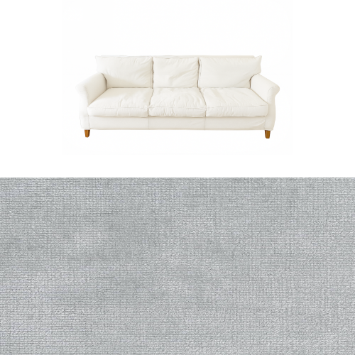 Klädsel till soffa Fogia Amelia 3-sits Tyg Belfast