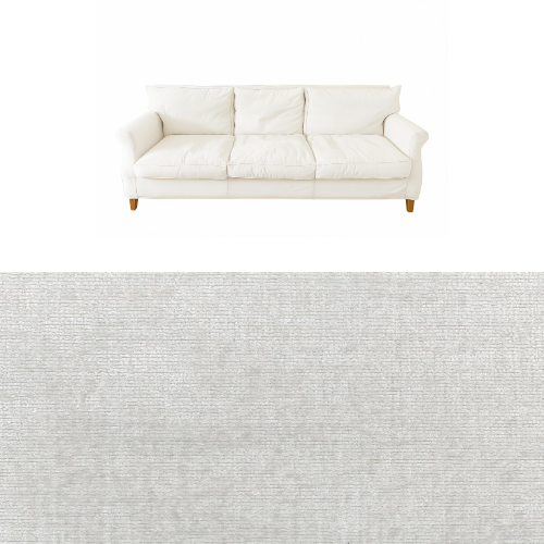 Klädsel till soffa Fogia Amelia 3-sits Tyg Belfast