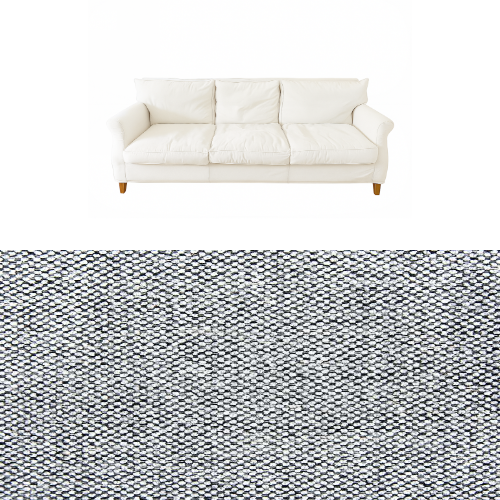 Klädsel till soffa Fogia Amelia 3-sits Tyg Bergamo