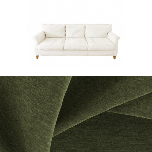 Klädsel till soffa Fogia Amelia 3-sits Tyg Geneva