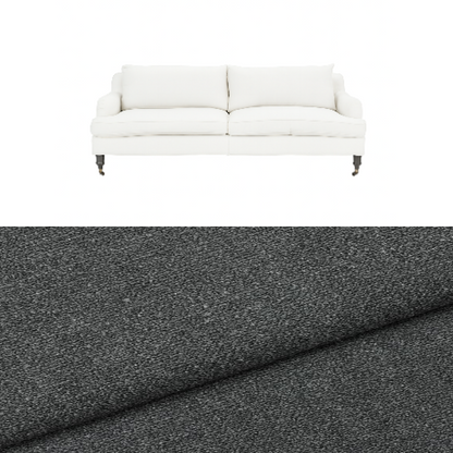 Klädsel till soffa Fogia Edward 2.5 sits svängd Tyg Angola bouclé