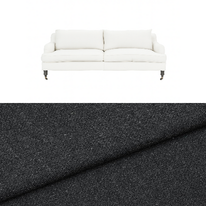 Klädsel till soffa Fogia Edward 2.5 sits svängd Tyg Angola bouclé