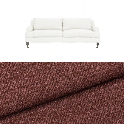 Klädsel till soffa Fogia Edward 2.5 sits svängd Tyg Angola bouclé