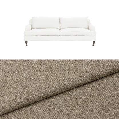 Klädsel till soffa Fogia Edward 2.5 sits svängd Tyg Angola bouclé